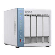 威联通 TS-464CW 8G内存 四盘位家用SOHOintel四核心网络存储NAS （天鹅白款）1359元