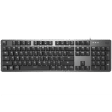 罗技（Logitech）K845 机械键盘 有线键盘 游戏办公键盘 104键 全尺寸 单光 黑色 TTC轴 青轴279元 (月销2000+)