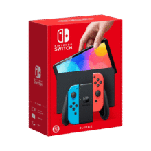 限地区、plus：Nintendo Switch任天堂 游戏机 Switch NS港版OLED版游戏主机 配彩色Joy-Con 便携游戏掌机1606.08元
