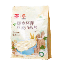 需试用、PLUS、首购：精力沛即食胚芽燕麦山药片420g 温和滋养肠胃高蛋白营养代餐独立包装10.77元