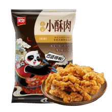 美好 农家小酥肉原味2斤装1kg 猪肉酥肉 方便菜半成品菜空气炸锅食材49.8元 (月销6000+)