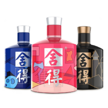 再降价，plus会员:舍得 艺术舍得 致敬大师系列 52度 100ml 单瓶装*2瓶合35.22元/件（共70.44元）