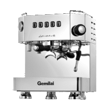 格米莱（GEMILAI）【国家补贴15%】半自动家用小商用泵压萃取 意式咖啡机 独立蒸汽双重加热  G30181841元（需领券）