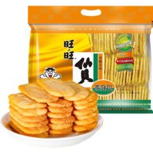 闭眼买、88VIP: 旺旺 仙贝400g6.89元+1.78元淘金币，5元返卡后