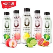 味滋源 无糖0脂气泡水 350ml*12瓶新低16.88元包邮（1.4元/瓶）