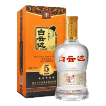 白云边 五星陈酿 浓酱兼香型白酒  53度 500ml 单瓶装90.04元