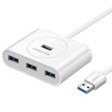 绿联USB3.0分线器扩展坞 高速4口拓展坞HUB集线器 笔记本台式电脑一拖四多接口转换器延长线 1.5米49.9元 (月销1000+)