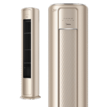 618预售：Midea 美的 大3匹 风尊 新一级能效 轻奢风变频冷暖 立式空调柜机KFR-72LW/N8MZB14825.48元包邮（需凑单）