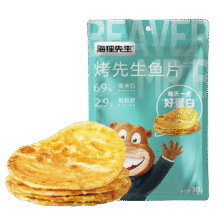 海狸先生 海洋零食 任选 × 5件19元（需领券，合3.8元/件）