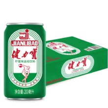 88vip、健力宝迷你柠蜜味200ml*24罐+凑单23.8元+1.43元淘金币+凑单22.96