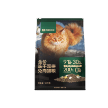 预售，plus：网易严选 全价冻干双拼兔肉猫粮 10kg360.55元+1元宠物省钱卡