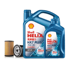 618预售：壳牌（Shell）保养单次卡 含机油机滤工时蓝壳三代全合成5W-30 SP 5L229元（晒单返100元京豆）