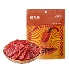 先收藏帖子！！25日20点价格更低！！京东京造 猪肉脯 500g56.33元（可叠加199-30）