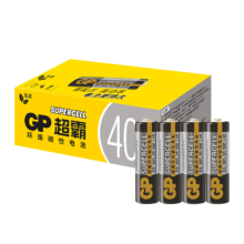PLUS会员：超霸 15PL 5号碳性电池 1.5V 40粒装 *8件123.28元合15.41元/件（需领券，需凑单）