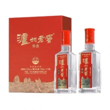 泸州老窖特曲小酒100ml 2瓶57.06元