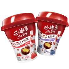 伊利巧克力豆酸奶220g 6杯装JoyDay芯趣多草莓蓝莓风味发酵乳39.01元