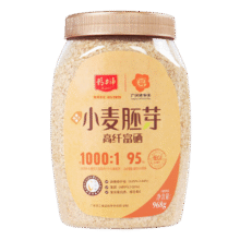 精力沛小麦胚芽高纤富硒968g/罐无添加蔗糖原味高蛋白低GI营养麦片即食38.9元 (券后省0.9,月销6000+)