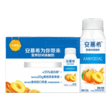 伊利安慕希真果粒黄桃燕麦酸奶整箱常温生牛乳牛奶乳品儿童营养早餐 黄桃燕麦200gx8盒x1箱55.8元（合27.9元/件）