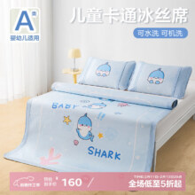 需领券：博洋宝贝冰丝 B类 150D 冰丝席夏凉席空调席 单人 二/三件套【可机洗】149元（需领券）