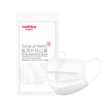 维德（WELLDAY）一次性医用外科口罩医用外科灭菌 白色50只6.41元