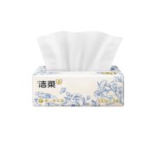 洁柔 滇山茶花香可湿水面巾纸3层 100抽*24包