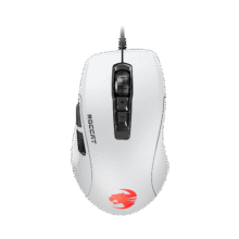 冰豹 德国ROCCAT魔幻豹kone轻量版鼠标（电竞游戏鼠标 人体工学鼠标 电脑吃鸡lol机械鼠标） KONE PURE夜枭ULTRA(轻量版)白色349元