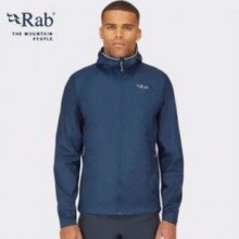 Rab 睿坡 男士连帽皮肤衣防泼水防风外套 130g QWS-48￥401.69 4.0折