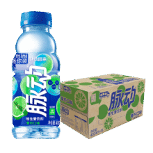 脉动（Mizone）维生素饮料 400mL4瓶青柠味7.3元包邮（合1.82/瓶）