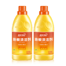 微信小程序、PLUS包邮：蓝月亮 蓝月亮地板清洁剂  专业清洁去污 高效除菌99.9% 600g*2瓶13.9元（需领券 6.95元/瓶）