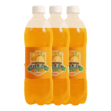 老北京橙子汽水碳酸饮料童年老式汽水整箱 600ml*4瓶4.94元