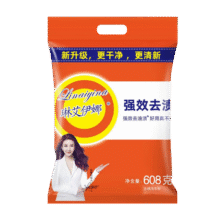 京喜 洗衣粉 608g3.99元 包邮（买一送，折1.99/件）