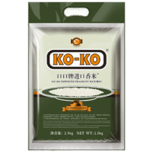 PLUS会员：口口 KO-KO 牌进口香米 2.5kg18.12元