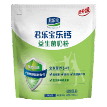临期：君乐宝 高钙高膳食纤维 乐钙益生菌奶粉400g 成人中老年营养奶粉 年货18.9元