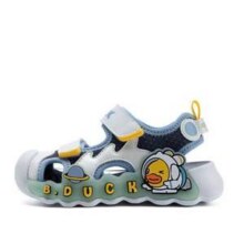 B.Duck 小黄鸭 小童时尚包头沙滩凉鞋B258329356元包邮