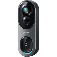 限地区、360可视门铃6Pro 500万超清画质家用监控智能门铃电子猫眼摄像头无线wifi手机远程查看对讲277.91元