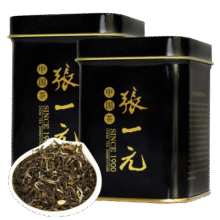 张一元 茶叶特级茉莉花茶100g（50gx2罐）黑罐茉莉花香浓茗茶 黑罐x284.9元