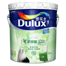 多乐士（Dulux）乳胶漆致悦竹炭抗甲醛净味五合一内墙油漆涂料防霉墙漆A8146 18L819元