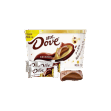 德芙（Dove）巧克力碗装休闲零食儿童解馋食品送女友生日礼物结婚喜糖果伴手礼 丝滑牛奶味碗装252g32.9元 (券后省10,月销3000+)
