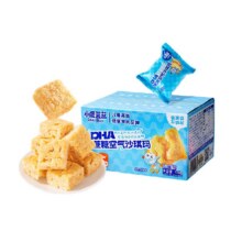 需88VIP：小鹿蓝蓝DHA0蔗糖空气沙琪玛DHA水牛乳糕点儿童零食品牌16.71元