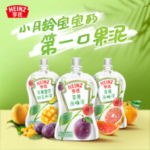 亨氏宝宝辅食 婴儿果泥 果汁泥 超金果泥营养苹果猕猴桃泥78g20.15元（需领券，合4.03元/件）