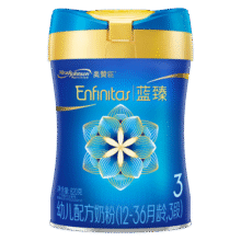 美赞臣蓝臻 3段奶粉 幼儿配方奶粉（12-36月）820g 实证乳铁蛋白 新国标309元 (券后省0.95,月销1w+)