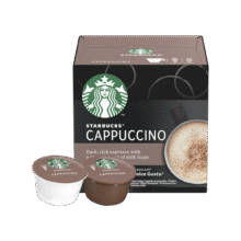 星巴克（Starbucks）多趣酷思咖啡胶囊咖啡12颗可做6杯 卡布奇诺进口咖啡120g53元 (券后省20)