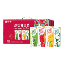 蒙牛真果粒牛奶饮品（草莓+芦荟+椰果+桃果粒）250g*24盒19.9元/件