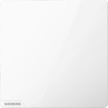西门子（SIEMENS） 皓彩米绒白哑光无边框大面板 开关插座面板暗装86型奶油风插座 单开单控21.4元