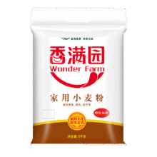 香满园 家用小麦粉 5kg*5件+凑单65.1元（需凑单，主商品合13.02元/件）