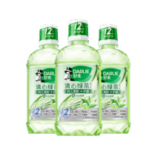 DARLIE好来(原黑人)清心绿茶漱口水3支装750ml减少细菌除异味0酒精29.9元 (券后省0.85,月销3000+)