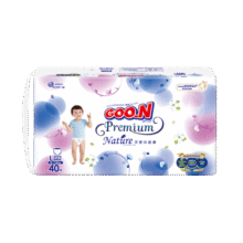 大王（GOO.N）【新老装随机】天使自然之恩纸尿裤尿不湿婴儿尿布隔尿垫吸湿尿片 拉拉小短裤 L38片(9-14kg)79元 (券后省30)
