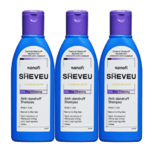澳洲原装进口，SHEVEU 赛逸 紫瓶 控油去屑洗发水200mL*3瓶72.05元包邮包税（折24.01元/瓶）