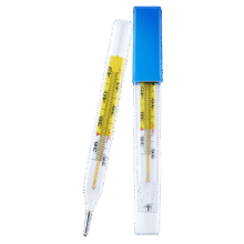 京东PLUS:可孚 玻璃体温计水银婴幼儿温度计人体医用高精腋下体温表升级刻度1支7.36元（需领券）