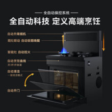 米家小米智能蒸烤一体集成灶P1家用蒸箱烤箱烟灶一体70L大容量蒸烤炸三合一(天然气)JJZT-MJC02M220V11999元